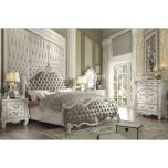 ACME Versailles 4pc California King Bedroom Set in Grey