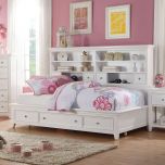 ACME Lacey Daybed with Storage , White - 30595F