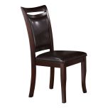 Homelegance Maeve Side Chair in Dark Brown - Set of 2