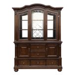 Homelegance Lordsburg Buffet and Hutch in Brown Cherry