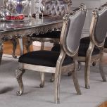 ACME Chantelle Side Chair (Set of 2) Furniture Living Room Sets in Antique Platinum