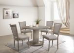 ACME Gabrian 5pc Dining Table Set, Reclaimed Gray