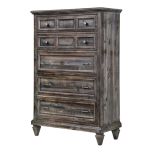 Magnussen Calistoga 5 Drawer Chest in Weathered Charcoal
