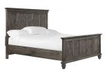 Magnussen Calistoga Queen Panel Bed in Weathered Charcoal
