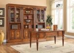 Parker House Huntington Writing Desk with Library Wall Unit 