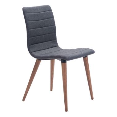Zuo Modern Jericho Dining Chair, Gray - Set of 2