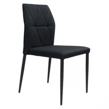 Zuo Modern Revolution Dining Chair in Black - Set of 4