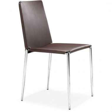 Zuo Modern Alex Dining Chair in Espresso - Set of 4 - ZUO-101107 in [category]