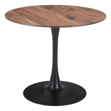 Zuo Modern Opus Dining Table in Brown & Black