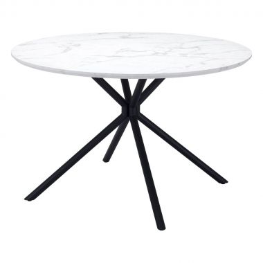 Zuo Modern Amiens Dining Table in White