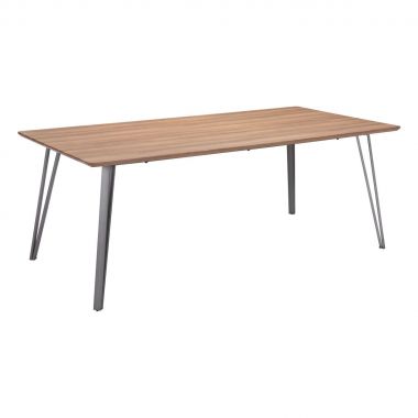 Zuo Modern Perpignan Dining Table in Brown