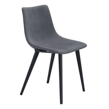 Zuo Modern Daniel Dining Chair in Gray - Set of 2