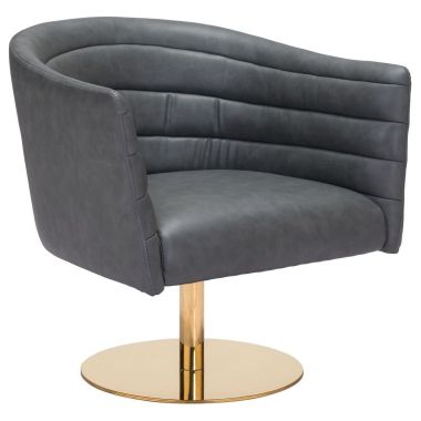 Zuo Modern Justin Accent Chair in Gray