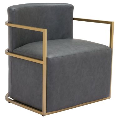 Zuo Modern Xander Accent Chair in Gray