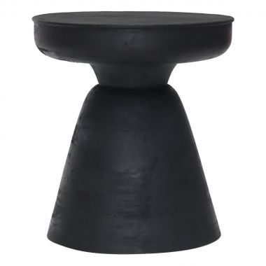 Zuo Modern Sage Table Stool in Matte Black