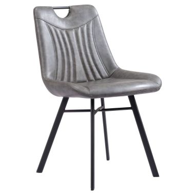 Zuo Modern Tyler Dining Chair in Vintage Gray - Set of 2