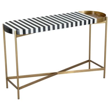 Zuo Modern Saber Console Table in Gold