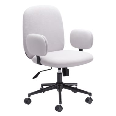 Zuo Modern Lionel Office Chair in Beige