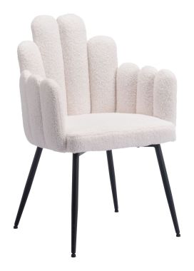 Zuo Modern Noosa Dining Chair in Ivory - Set of 2