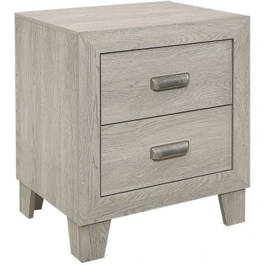 Homelegance Quinby Nightstand in Light Brown