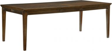 Homelegance Frazier Park Dining Table in Brown Cherry