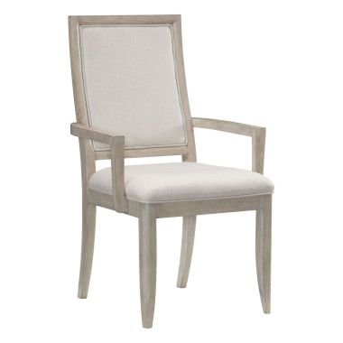 Homelegance McKewen Arm Chair in Light Gray - Set of 2