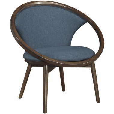 Homelegance Lowery Accent Chair in Blue