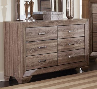 Coaster Kauffman Dresser in Washed Taupe