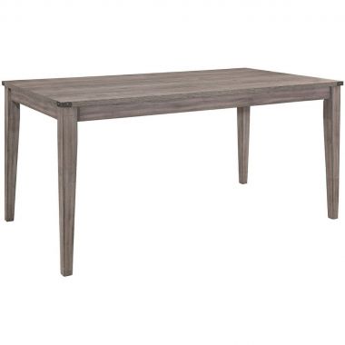 Homelegance Woodrow Dining Table in Brownish Gray