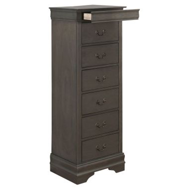 Homelegance Mayville Lingerie Chest in Stained Grey
