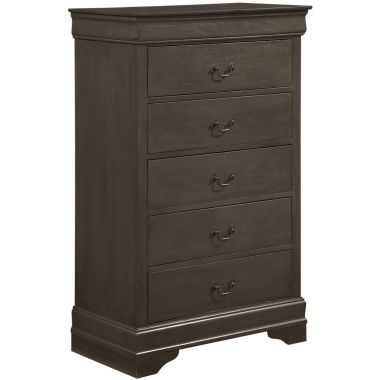 Homelegance Mayville Chest in Stained Gray