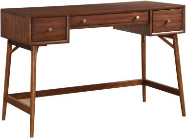 Homelegance Frolic Counter Height Writing Desk in Brown