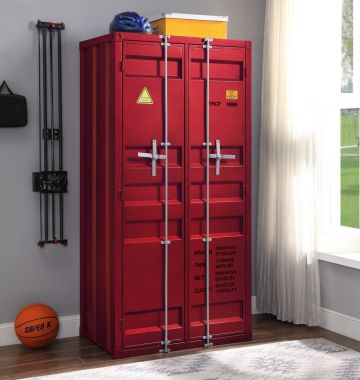 ACME Cargo Wardrobe (Double Door), Red