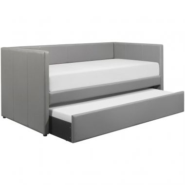 Homelegance Adra Daybed with Trundle in Gray