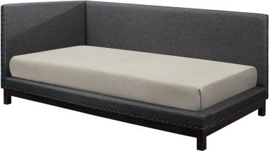 Homelegance Portage Daybed with Wood Frame in Dark Gray