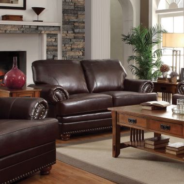 Coaster Colton Loveseat in Brown