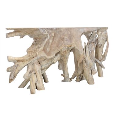 Classic Home Cypress Root Console Table 70-71