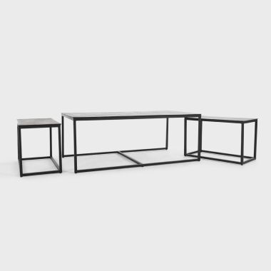 Classic Home Buckley Coffee Table Set of 3