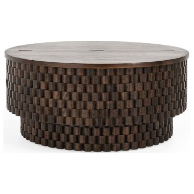 Classic Home Norwood 40" Round Coffee Table