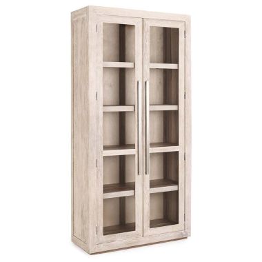 Classic Home Bradley Tall Cabinet in White Wash