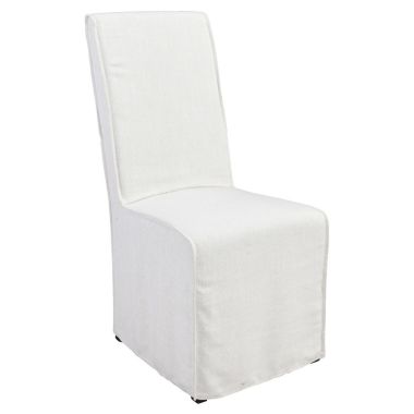 Classic Home Arianna Dining Chair, White - Set of 2