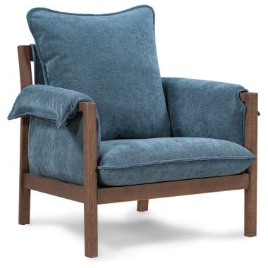 Classic Home Perry Accent Chair in Teal
