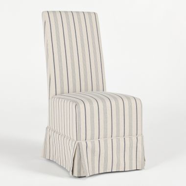 Classic Home Melrose Upholstered Dining Chair Striped - Set of 2