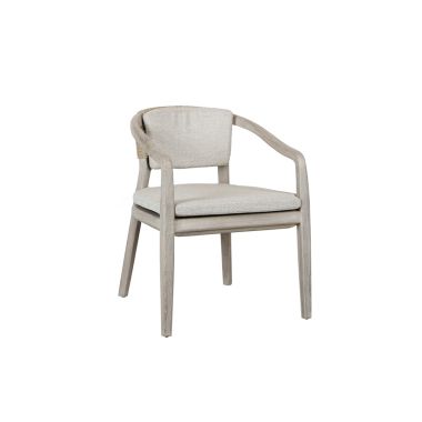 Classic Home Dawn Outdoor Dining Chair in Gray