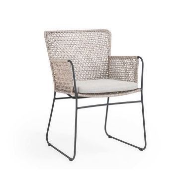 Classic Home Augustine Outdoor Dining Arm Chair