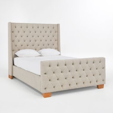 Classic Home Laurent Tufted Bed Queen