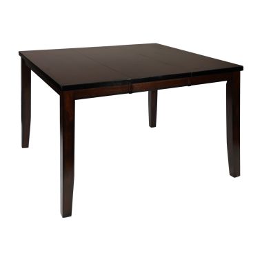 Homelegance Mantello Counter Height Table in Brown Cherry