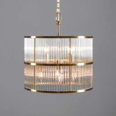 Classic Home Lucille Chandelier with Bulb
