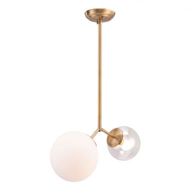 Zuo Modern Constance Ceiling Lamp in Gold