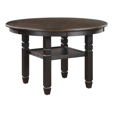 Homelegance Asher Dining Table in Brown and Black